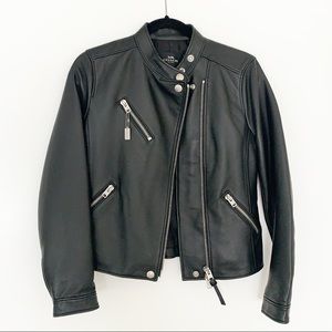 Coach leather jacket